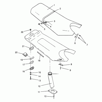 SEAT SL 780 B964087 and Intl. SL 780 I964087 (4935523552A011)