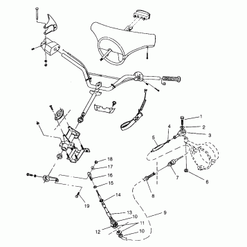 STEERING SL 780 B964087 and  Intl. SL 780 I964087 (4935523552A014)