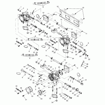 CARBURETOR ASSEMBLY SL 780 B964087 and  Intl. SL 780 I964087 (4935523552C003)