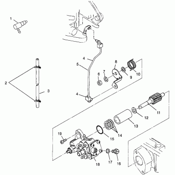OIL PUMP SL 780 B964087 and  Intl. SL 780 I964087 (4935523552C005)