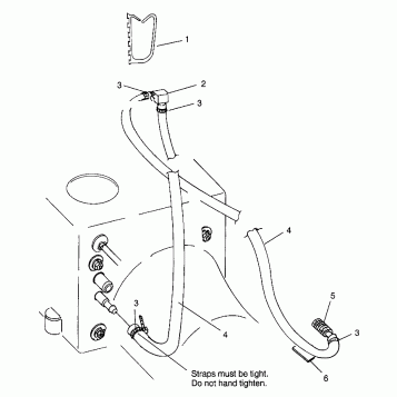 WATER SIPHON SL 900 B964291 and  Intl. SL 900 I964291 (4935583558B009)