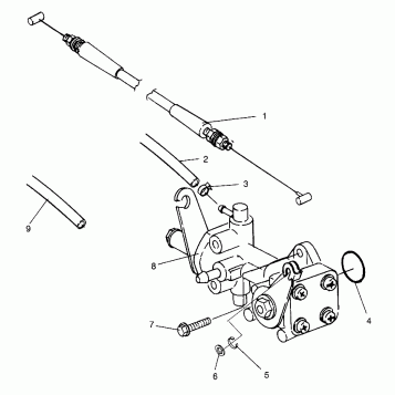 OIL PUMP SL 900 B964291 and  Intl. SL 900 I964291 (4935583558C006)