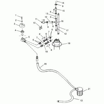 FUEL SYSTEM SL 700 B964066 and Intl. SL 700 I964066 (4935633563A010)