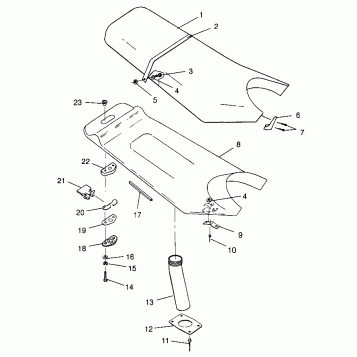 SEAT SL 700 B964066 and Intl. SL 700 I964066 (4935633563A011)