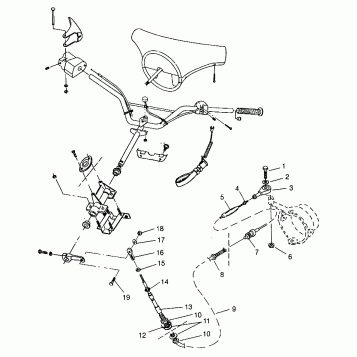 STEERING SL 700 B964066 and  Intl. SL 700 I964066 (4935633563A014)