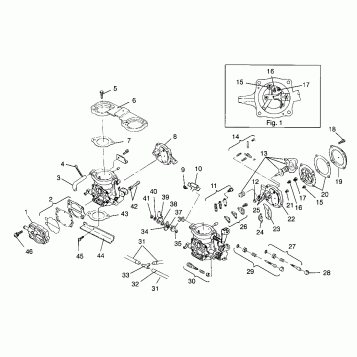 CARBURETOR SL 700 B964066 and Intl. SL 700 I964066 (4935633563C005)