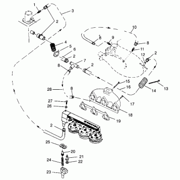 COOLING SYSTEM SLT 780 B964588 and  Intl. SLT 780 I964588 (4935683568B006)