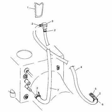 WATER SIPHON SLT 780 B964588 and Intl. SLT 780 I964588 (4935683568B008)