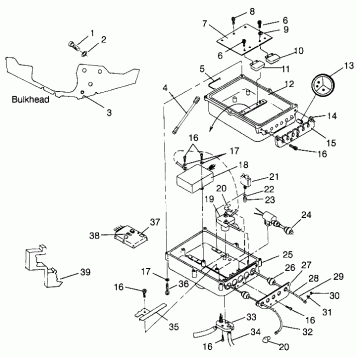 ELECTRICAL BOX SLT 780 B964588 and  Intl. SLT 780 I964588 (4935683568B010)