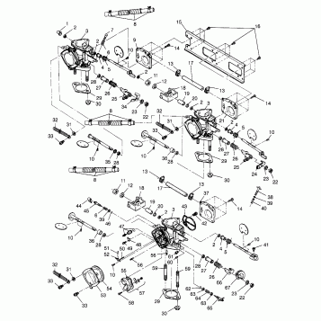 CARBURETOR SLT 780 B964588 and  Intl. SLT 780 I964588 (4935683568C003)