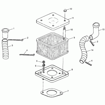 AIR VENT HURRICANE B964466 and  Intl. HURRICANE I964466 (4935733573B006)