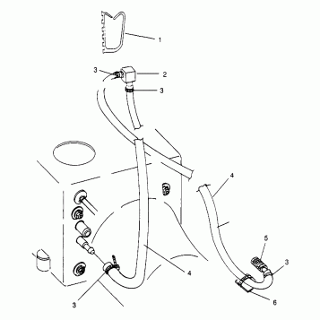 WATER SIPHON HURRICANE B964466 and  Intl. HURRICANE I964466 (4935733573B008)