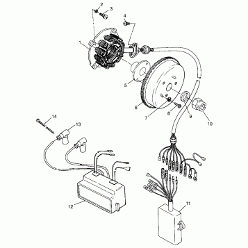 MAGNETO HURRICANE B964466 and  Intl. HURRICANE I964466 (4935733573C006)