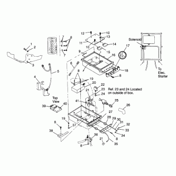 ELECTRICAL BOX SLTX B964590 and Intl. SLTX I964590 (4935783578B010)