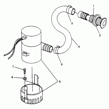 BILGE PUMP SLTX B964590 and Intl. SLTX I964590 (4935783578B012)