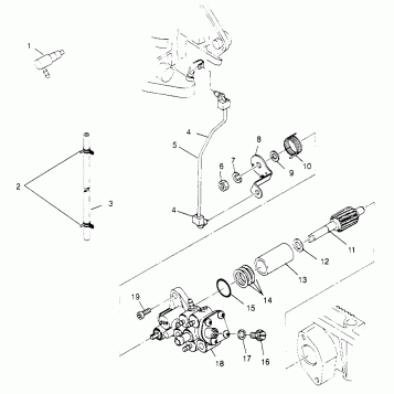 OIL PUMP SLX 780 B964287 (4937443744C006)