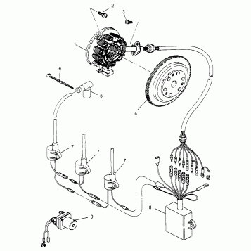 MAGNETO SLX 780 B964287 (4937443744C007)