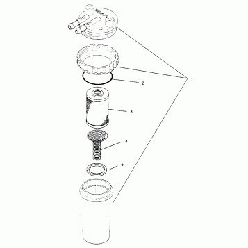 DRAIN SLX 780 B964287 (4937443744C010)