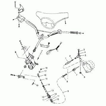 STEERING SL 700 B974071, Intl. SL 700 I974071, SL 700 Deluxe B974072 and In (4940874087B002)
