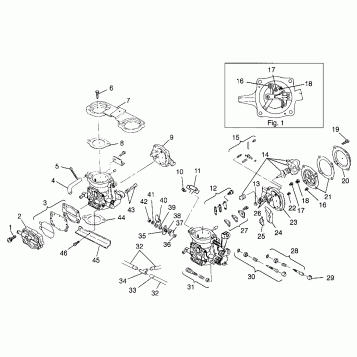 CARBURETOR (DELUXE) SL 700 Deluxe B974072 (4940874087C006)