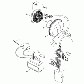 MAGNETO SL 700 B974071, Intl. SL 700 I974071, SL 700 Deluxe B974072 and Int (4940874087C012)