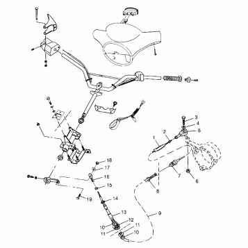 STEERING SL 780 B974088 and Intl. SL 780 I974088 (4940924092A014)