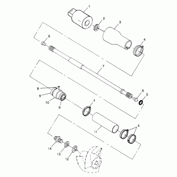 DRIVE SYSTEM SL 780 B974088 and Intl. SL 780 I974088 (4940924092B003)