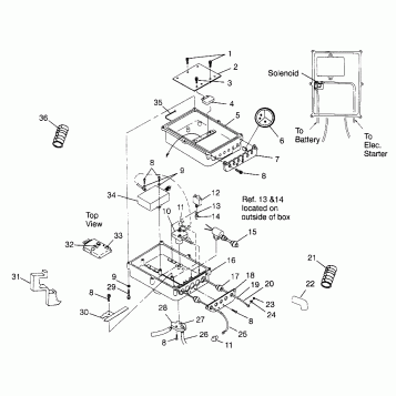 ELECTRICAL BOX SL 780 B974088 and Intl. SL 780 I974088 (4940924092B011)