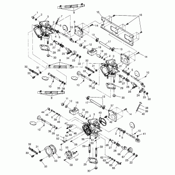 CARBURETOR SL 780 B974088 and Intl. SL 780 I974088 (4940924092C003)