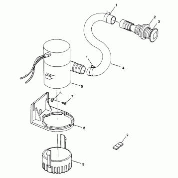 BILGE PUMP SL 900 B974091 and SL 1050 B974090 (4940974097B014)