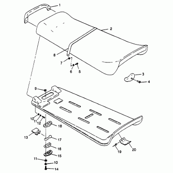 SEAT SLT 700 B974572 (4941124112A011)