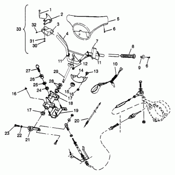 STEERING SLT 700 B974572 (4941124112A013)