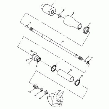 DRIVE SYSTEM SLT 700 B974572 (4941124112B003)