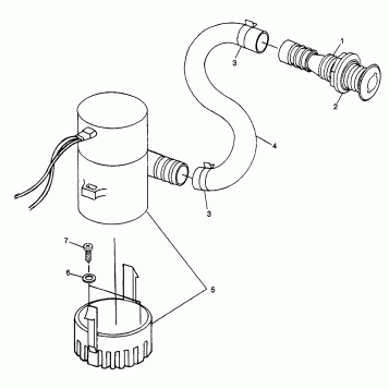 BILGE PUMP SLT 700 B974572 (4941124112B011)