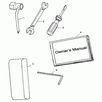 TOOL KIT SLT 700 B974572 (4941124112B012)