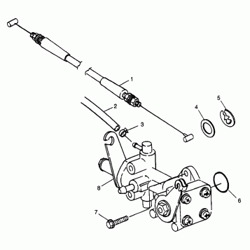 OIL PUMP SLT 700 B974572 (4941124112C004)