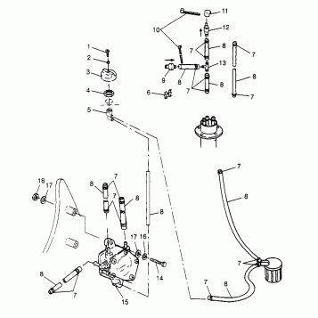 FUEL SYSTEM SLT 780 B974588 (4941174117A010)