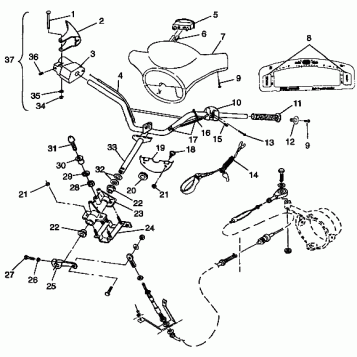 STEERING SLT 780 B974588 (4941174117A013)