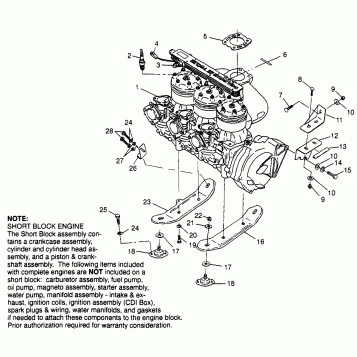 ENGINE MOUNTING SLT 780 B974588 (4941174117B001)