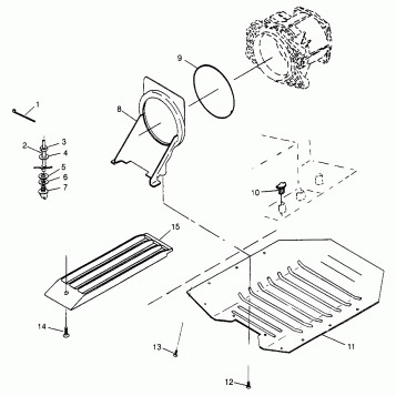WATER INLET SLT 780 B974588 (4941174117B008)