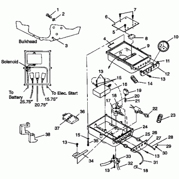 ELECTRICAL BOX SLT 780 B974588 (4941174117B009)