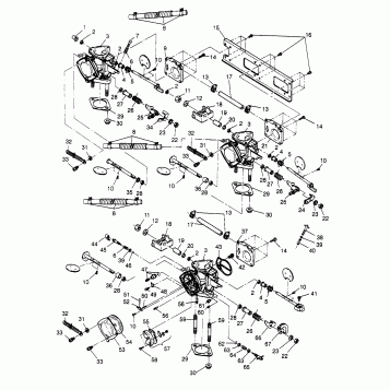 CARBURETOR SLT 780 B974588 (4941174117C001)