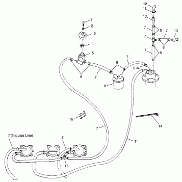FUEL SYSTEM SLTX B974590 and INTL. SLTX I974590 (4941214121A011)