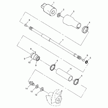 DRIVE SYSTEM SLTX B974590 and INTL. SLTX I974590 (4941214121B002)
