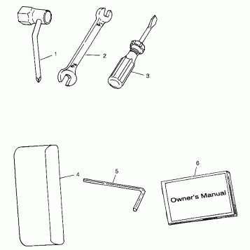 TOOL KIT SLTX B974590 and INTL. SLTX I974590 (4941214121B012)