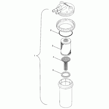 FUEL/WATER SEPARATOR SLTX B974590 and INTL. SLTX I974590 (4941214121C007)