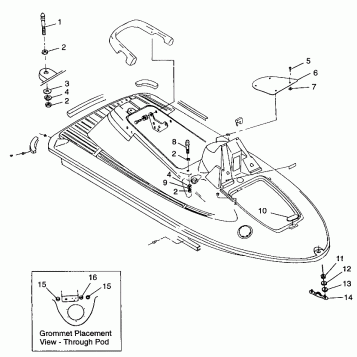 HULL and BODY - B974978 (4941254125a006)