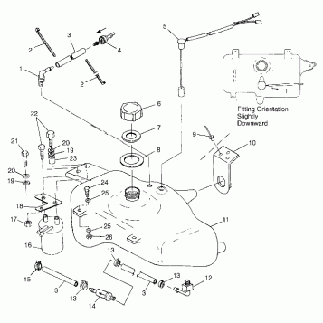 OIL TANK - B974978 (4941254125a012)