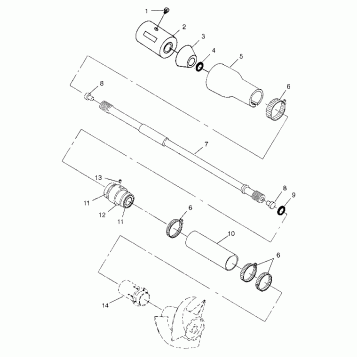 DRIVE SYSTEM - B974978 (4941254125b002)
