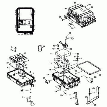 ELECTRICAL BOX - B974978 (4941254125b011)